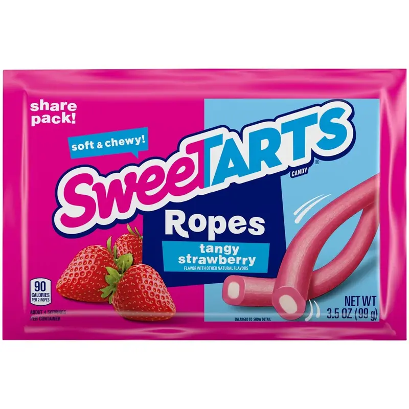 Sweetarts Ropes Tangy Strawberry Share Pack