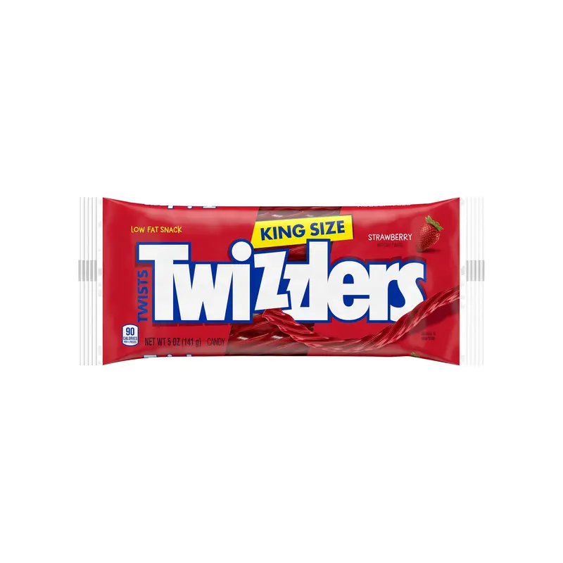 Twizzlers Twist Strawberry Low Fat Stack King Size