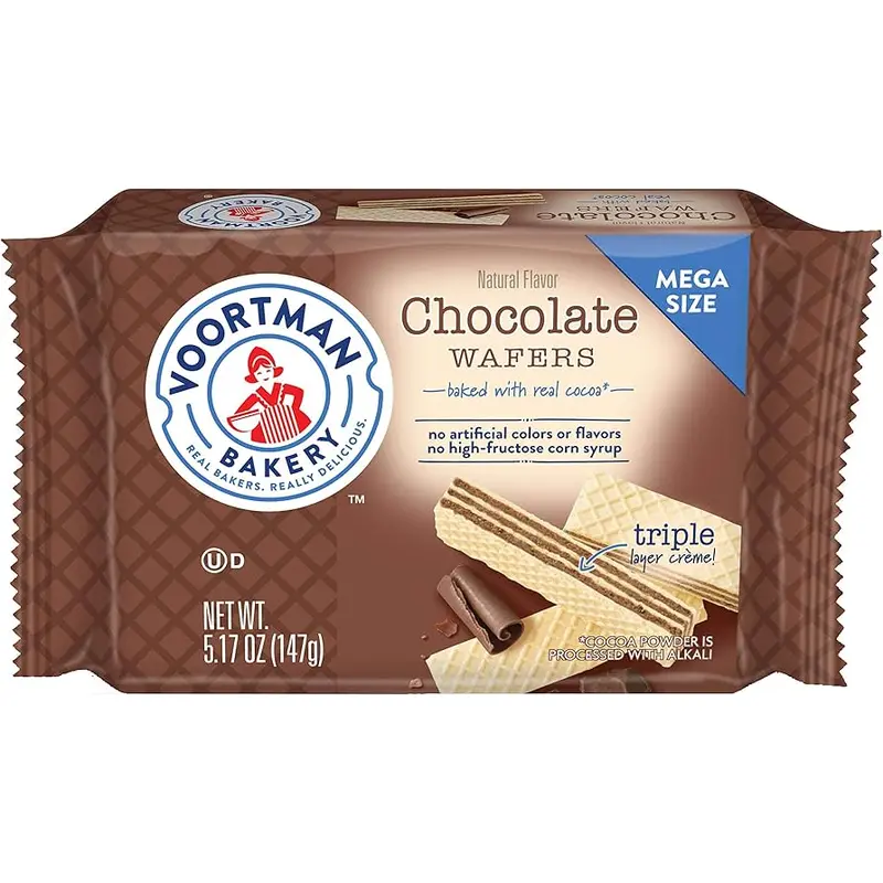 Voortman Chocolate Wafers Mega Size