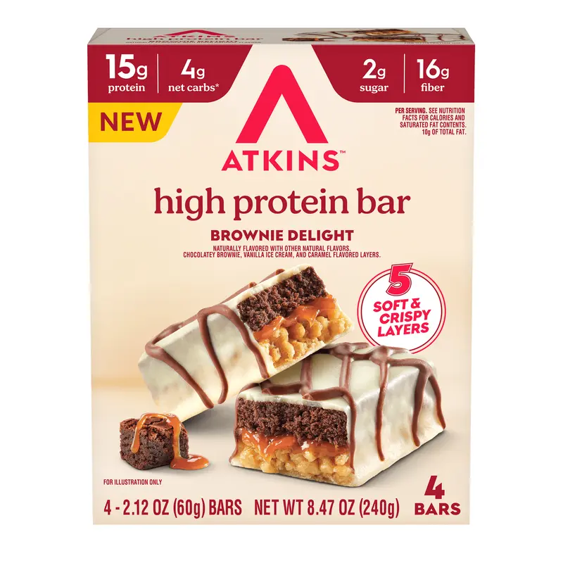 Brownie Delight Layered High Protein Bar