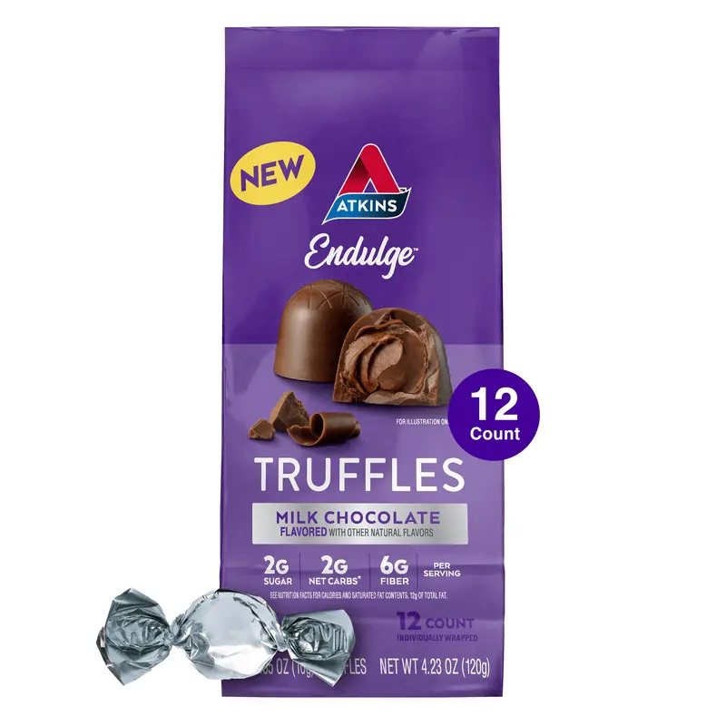 Endulge Milk Chocolate Truffles 12-ct. pouch