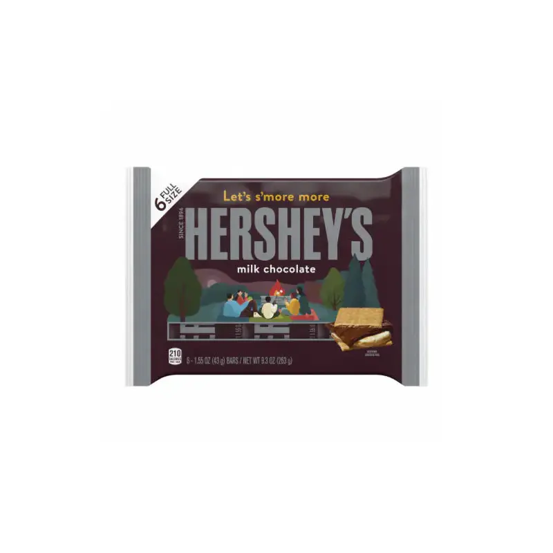 Hershey's Let's Smore More (6 Full Size Bars)