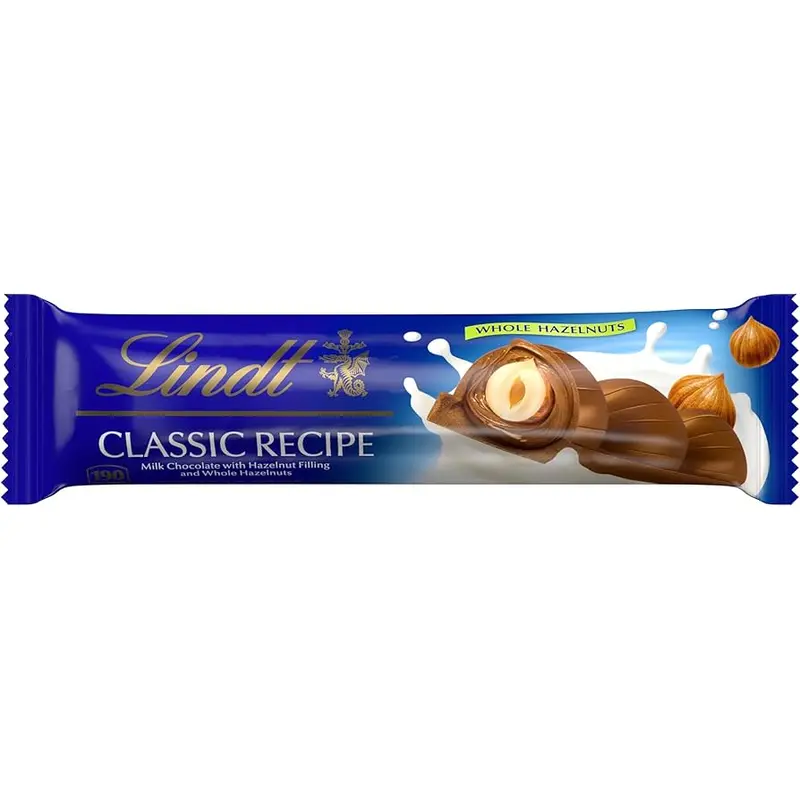 Lindt Classic Recipe Milk Chocolate With Hazelnut
