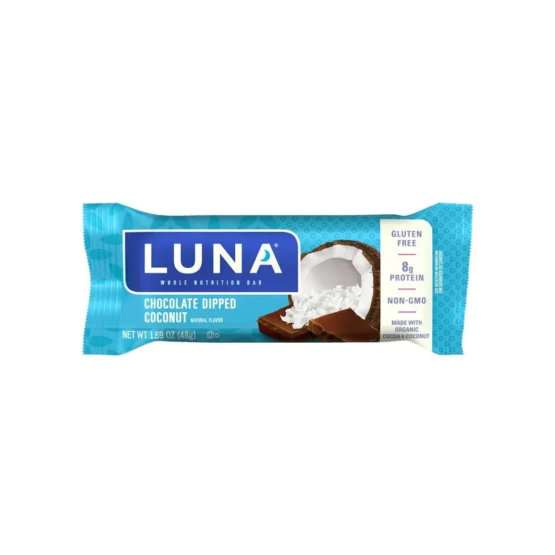Luna Chocolate Dipped Coconut