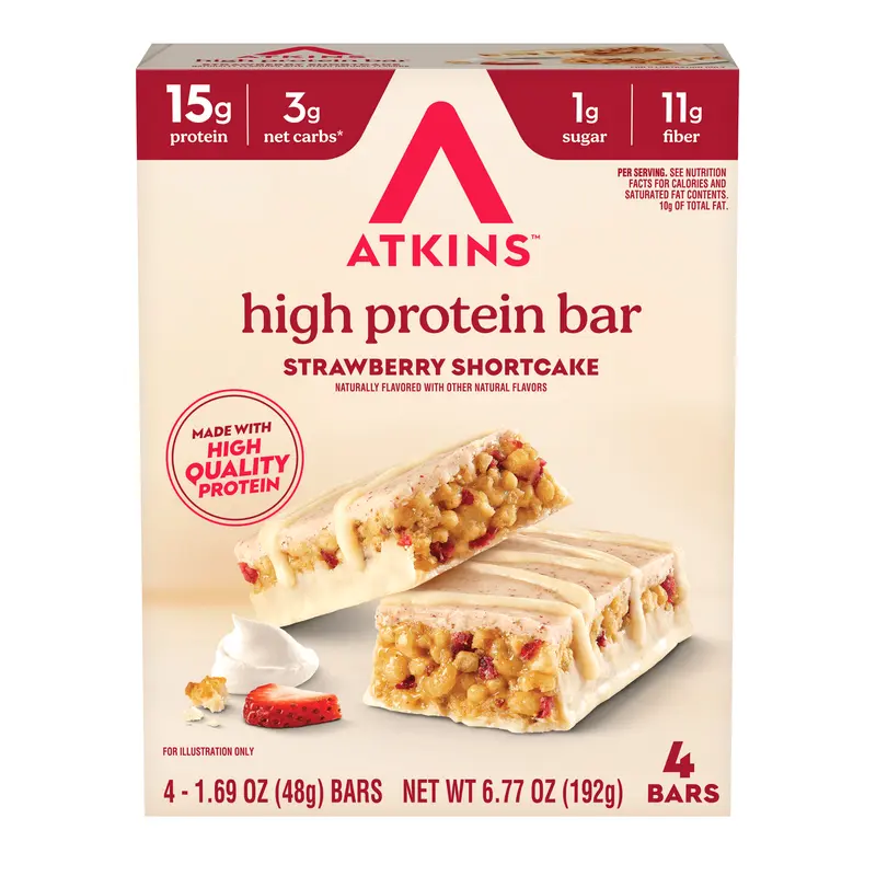 Strawberry Shortcake High Protein Bars
