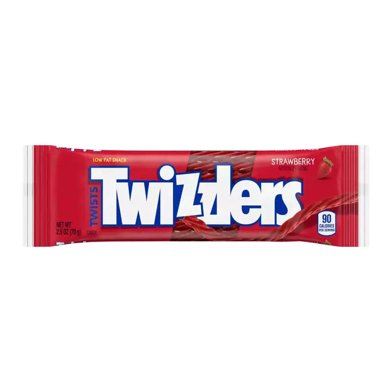Twizzlers Twist Strawberry Low Fat Stack 2.5oz