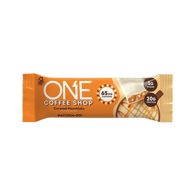 One Coffee Shop Caramel Macchiato Protein Bar