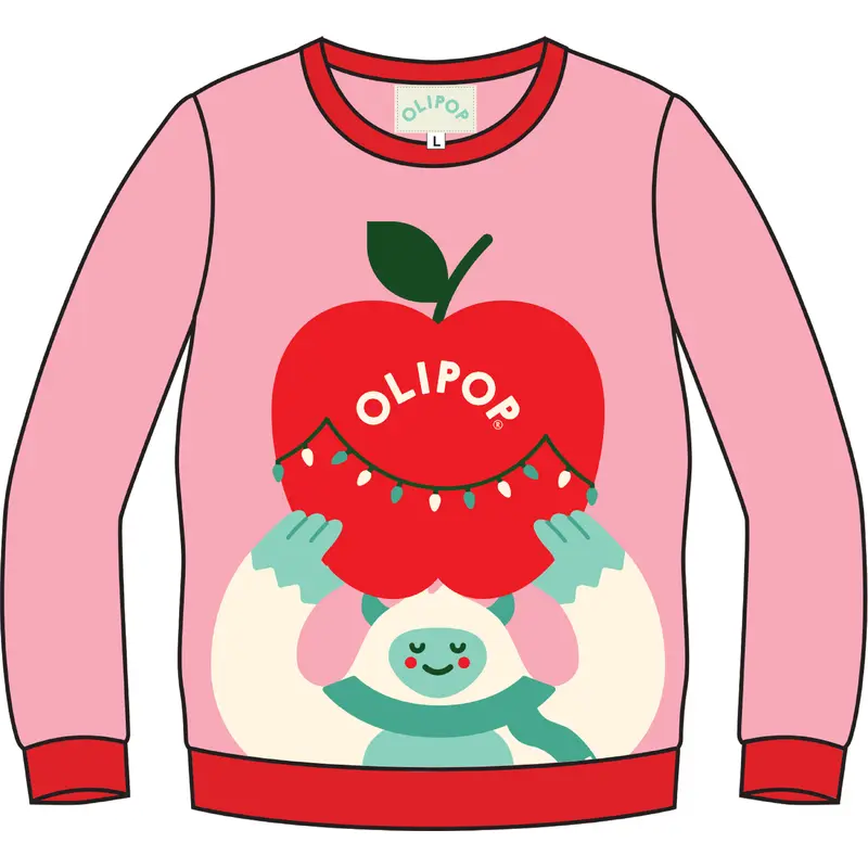 Pink Yeti Sweater