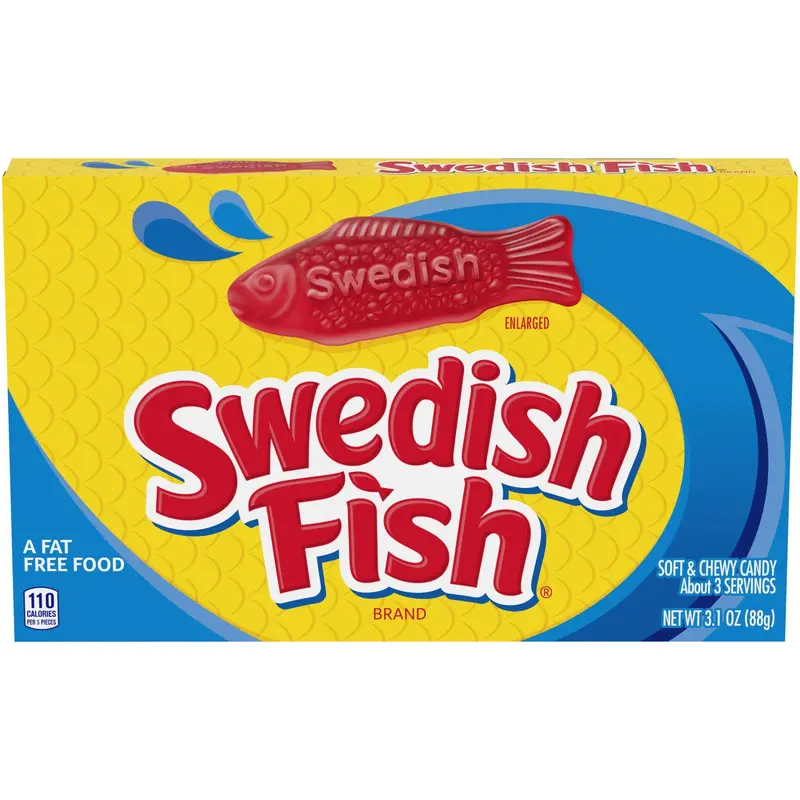 Swedish Fish 3.1 oz Box