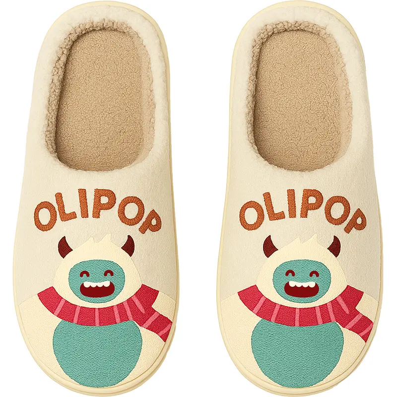 Vintage Cola Yeti Slippers