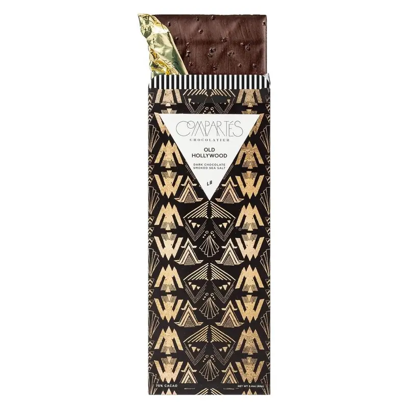 Compartes - 'Old Hollywood' Dark Chocolate w/ Smoked Sea Salt (3OZ | 75%)