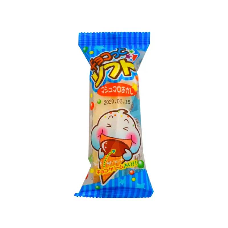 Yaokin Chocolate Soft Cone Candy (Japan)