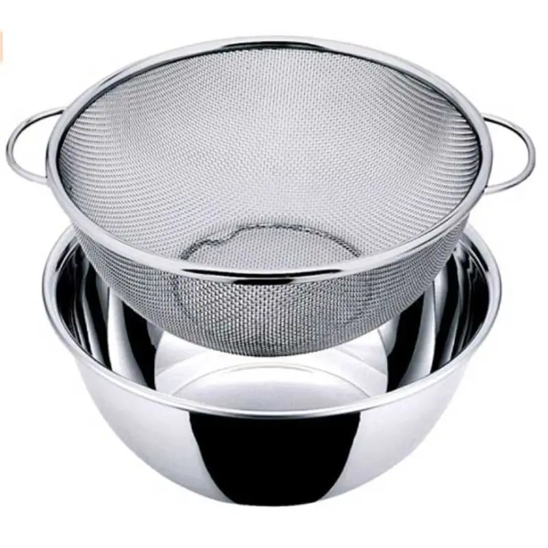 Deep Bowl  Colander with Handle --