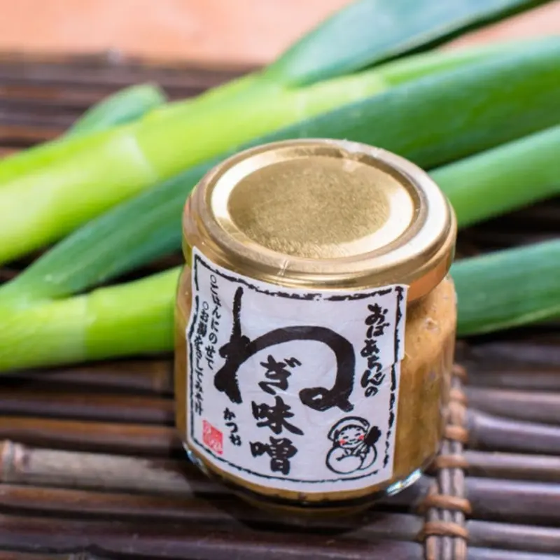Eatable Miso "Japanese Green Onions" - - 100g