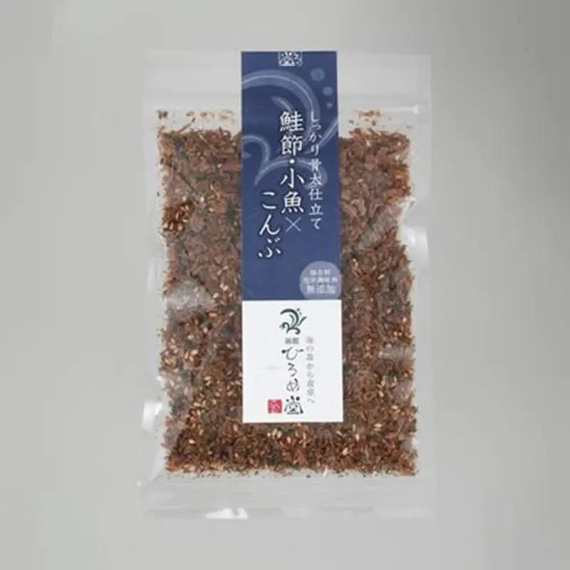 Sprinkle of rice "Dried salmon, small fish & kelp" -  - 35g