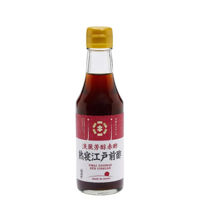Matured Red Edo-mae vinegar "Mellow and rich red vinegar - -200ml