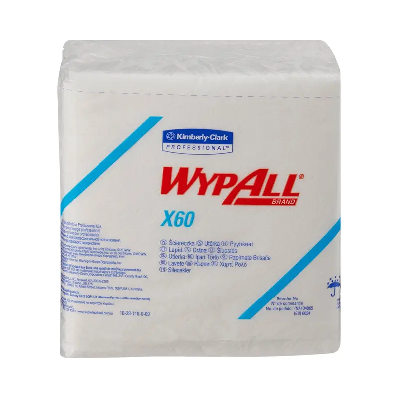 WypAll X60 Task Wipe,  Fold