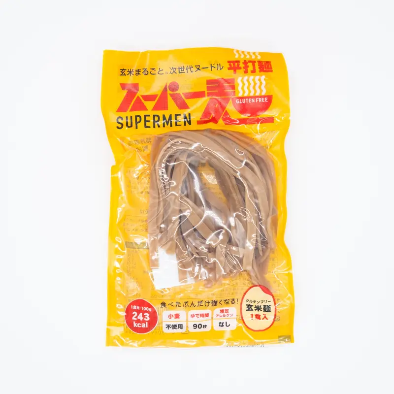 Brown rice Noodles Flat -   - 100g