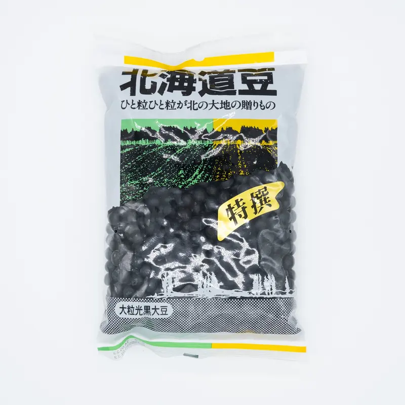 Large-Size Kuro-Daizu Black Soybeans - 500g