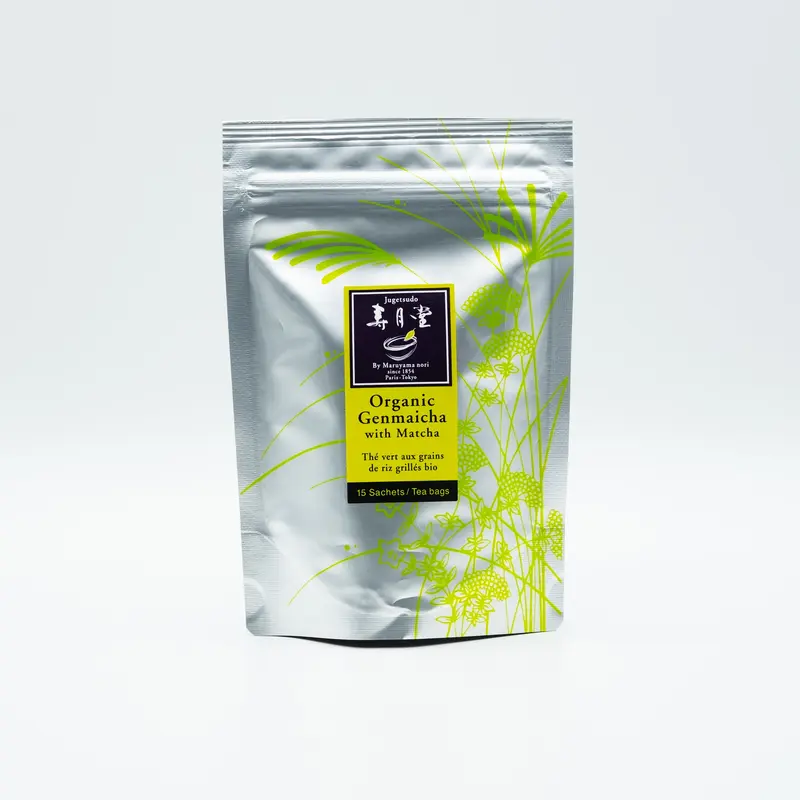 Organic Genmaicha with Matcha Tea Bags- - 2g x 15bags