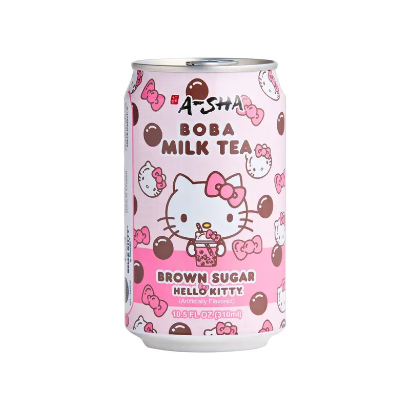 Asha Hello Kitty Boba Milk Tea Brown Sugar Flavor (Taiwan)
