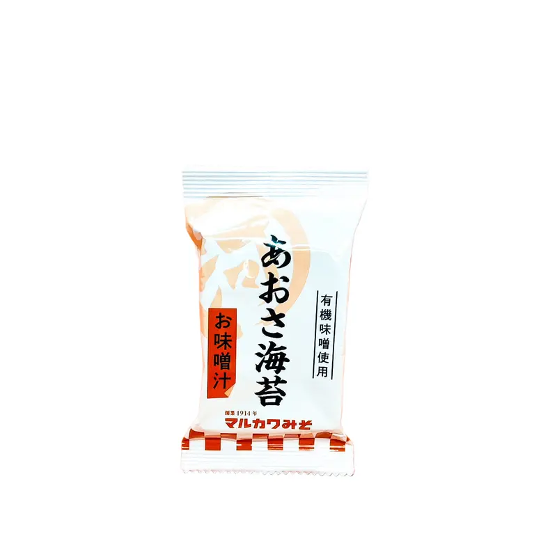 Instant miso soup "Aosa Seaweed" -