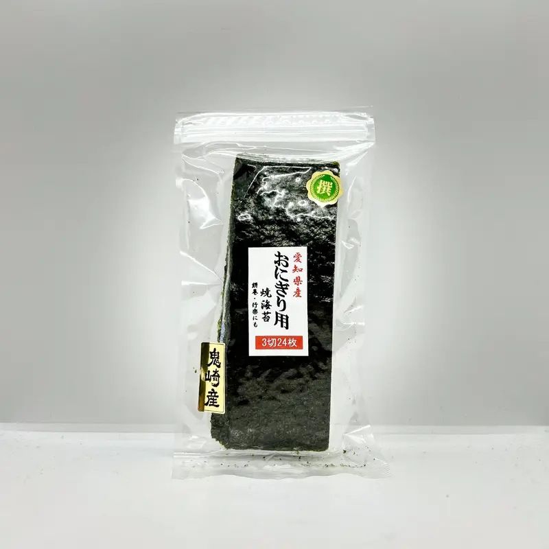Roasted Seaweed Nori - 1/3 size - 24 sheets - 324