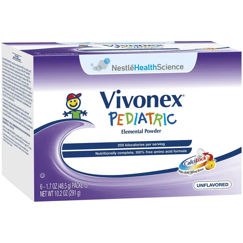 Vivonex Pediatric Elemental Oral Supplement / Tube Feeding Formula, 1 Pack