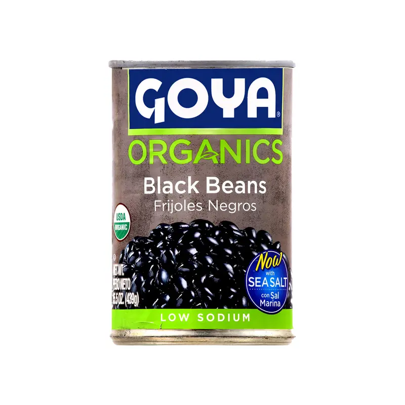 Organic Black Beans, 15.5 oz Can
