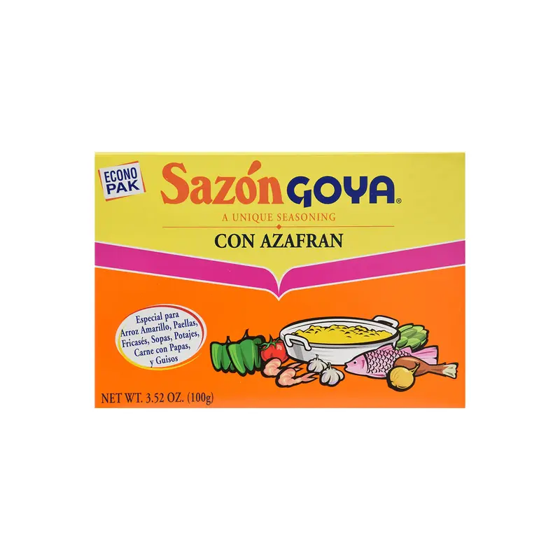 Sazn with Azafran, 3.52 oz Box