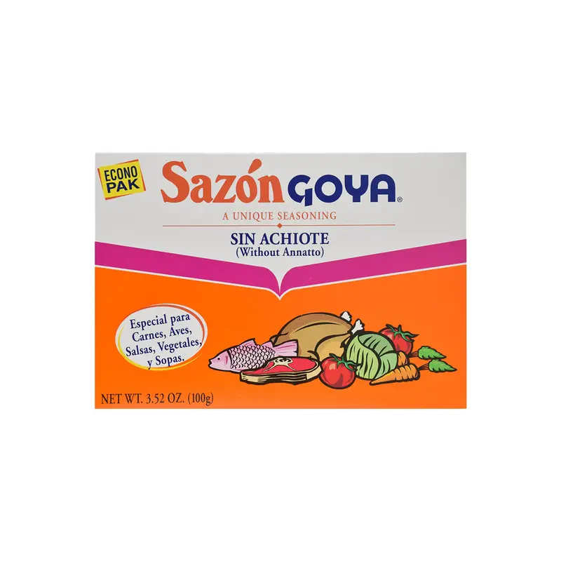 Sazn without Annatto, 3.52 oz Box