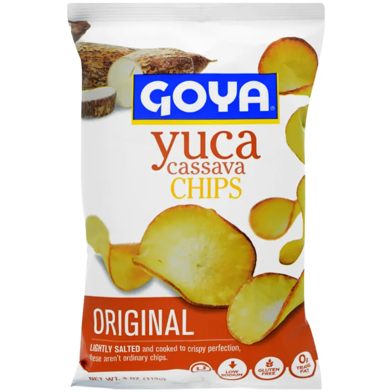 Yuca Cassava Chips, 4 oz Bag