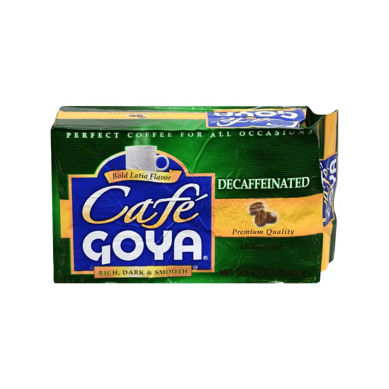 Caf Goya Decaffeinated Coffee 8.8 oz Box