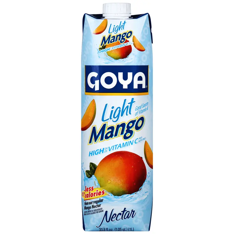 Light Mango Nectar 33.8 oz Bottle