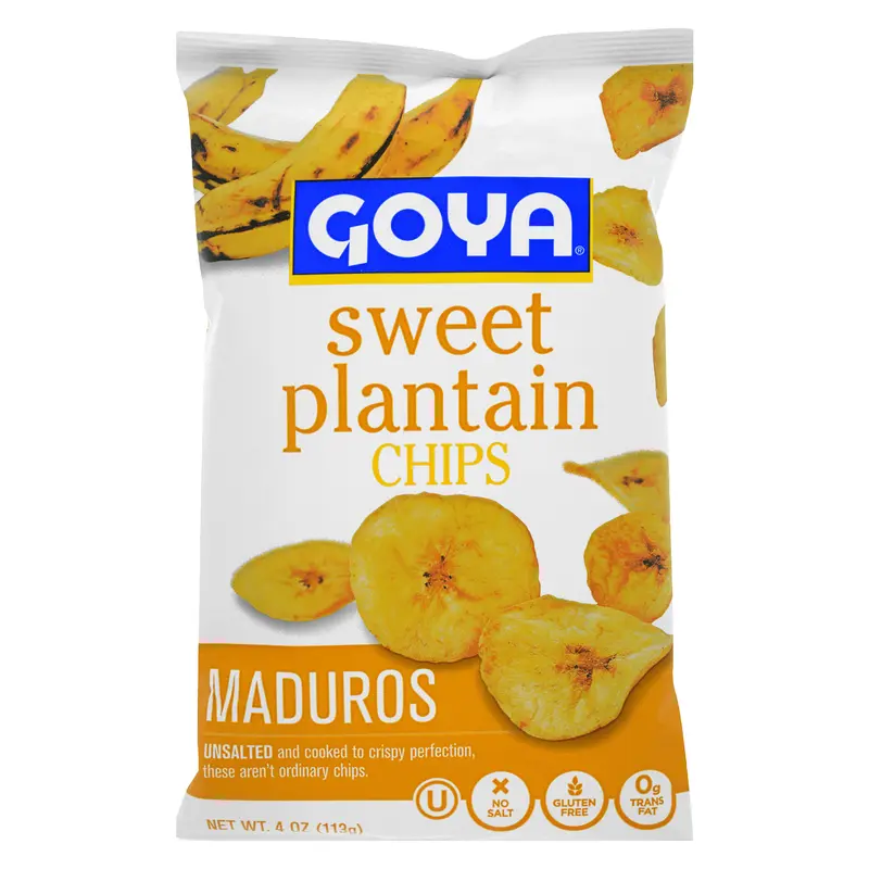 Sweet Plantain Chips 4 oz Bag