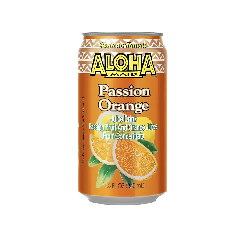 Aloha Maid Passion Orange Drink (Hawaii)