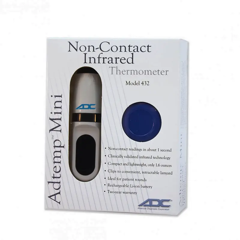 Adtemp Mini 432 Non-Contact Thermometer, 1 Second
