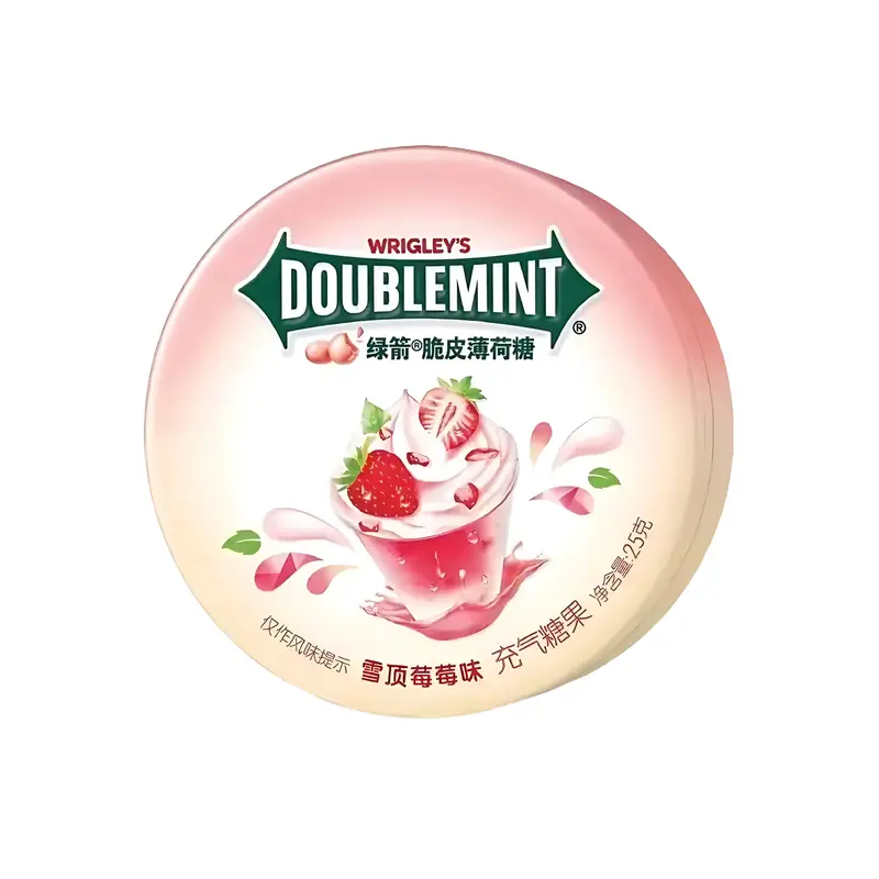 Wrigley's Doublemint Gum Strawberry (China)