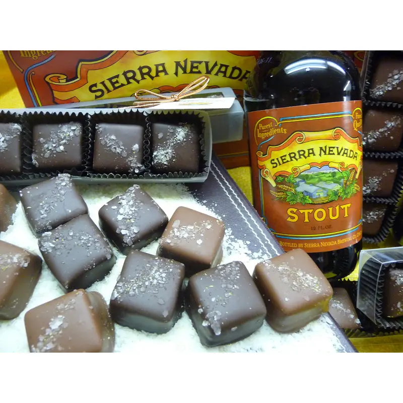 Joy Lyn's Candies Hop Salt Stout Caramels with Sierra Nevada