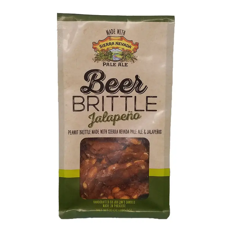 Joy Lyn's Jalapeno Peanut Beer Brittle 10 oz