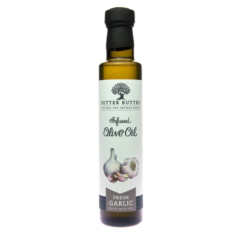 Sutter Buttes Olive Oil Co. Fresh Garlic Infused Olive Oil 8.5 oz