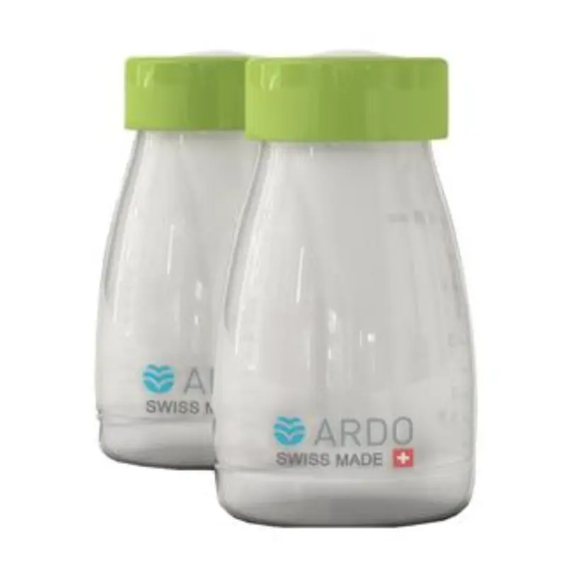 Ardo Medical Two Breast Milk Storage Bottles, 150 mL, 2 Bottles