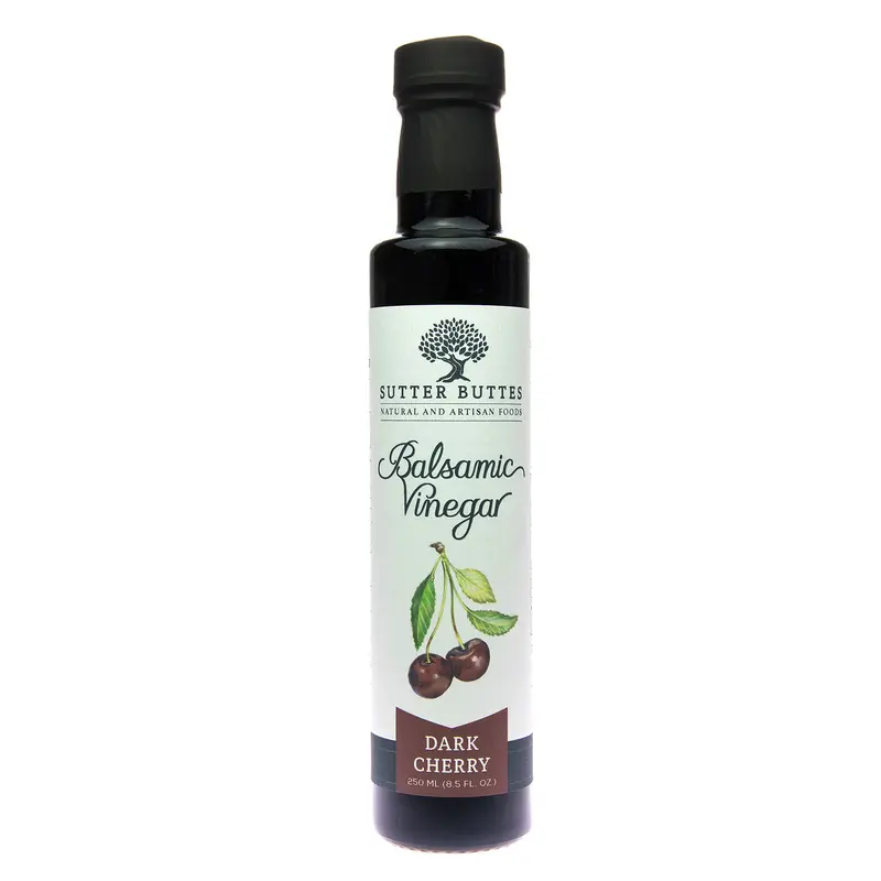 Sutter Buttes Olive Oil Co. Dark Cherry Infused Balsamic Vinegar 8.5 oz