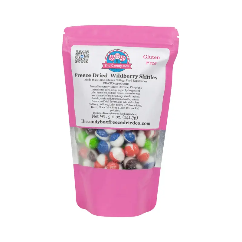 The Candy Box Freeze Dried Co. Freeze Dried Wild Berry "Skiddles"