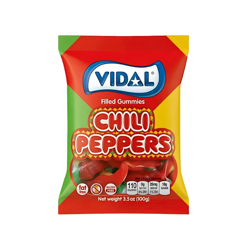 Vidal Filled Pepper Gummies (Spain)
