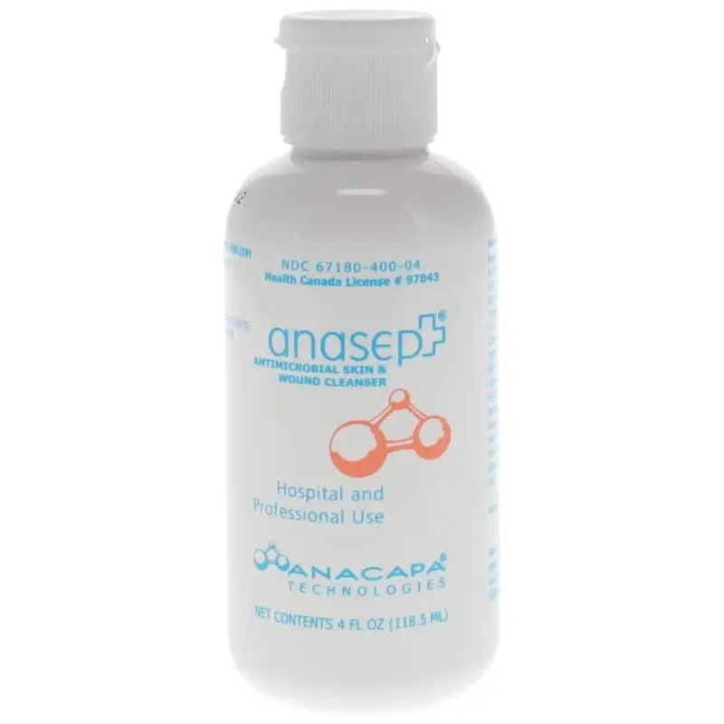 Anasept Antimicrobial Wound Cleanser 4 oz. Dispensing Cap