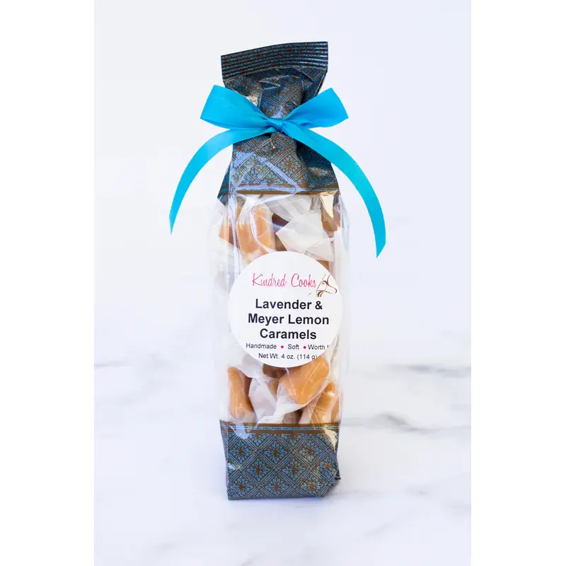 Kindred Caramels Lavender & Meyer Lemon Caramels