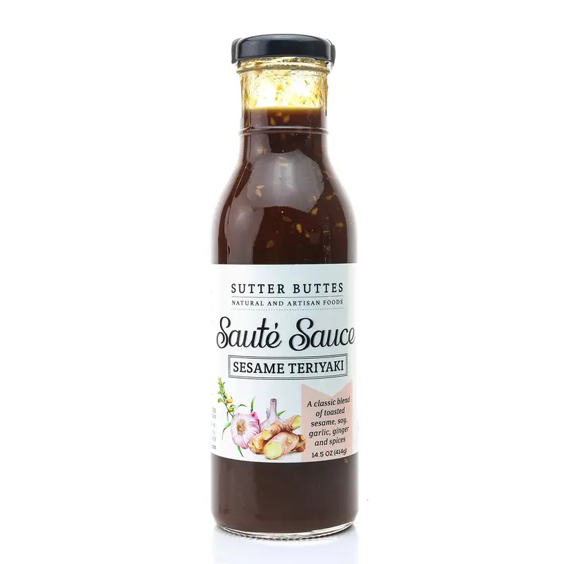 Semsame Teriyaki Saute Sauce by Sutter Buttes Olive Oil Co. 4.5oz