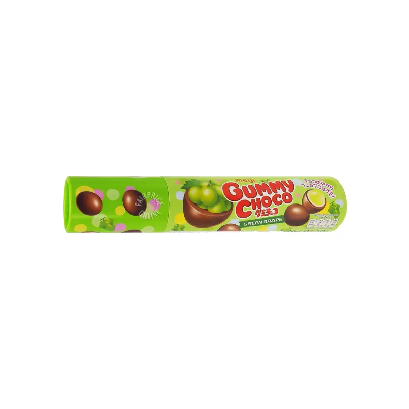 Meiji Gummy Choco Green Grape (Japan)