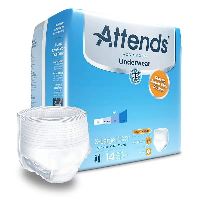Attends Advanced Underwear, X-Large